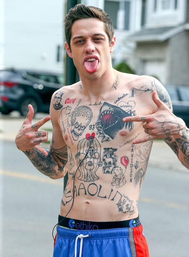 Pete Davidson tattoo's Lover