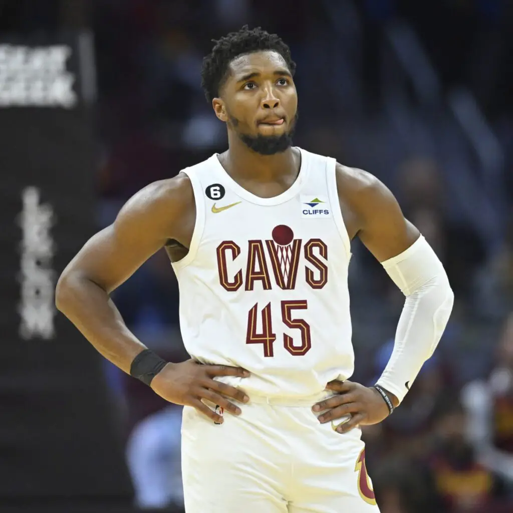 Donovan Mitchell Of The Cleveland Cavalier's Best Player In Injury