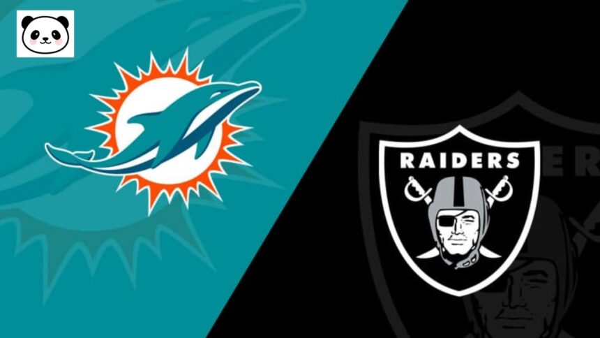 Miami Dolphins vs Raiders Tickets