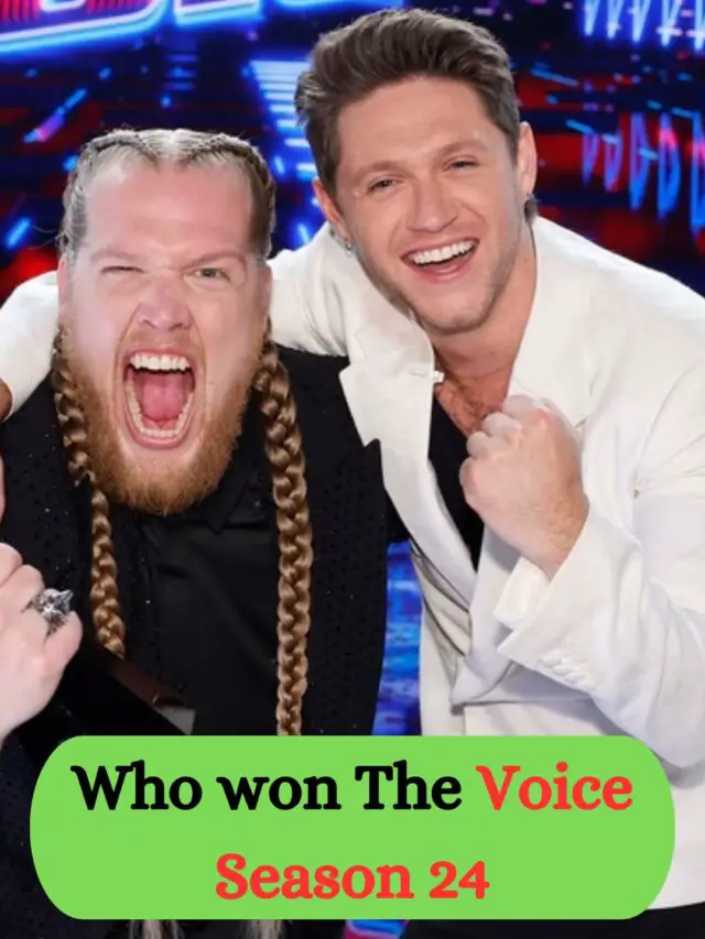 Who won The Voice Season 24